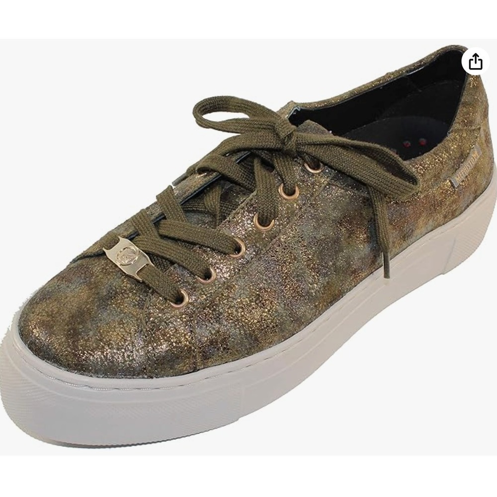 Mephisto Women's GYNA-094‎ - Gyna 10 M Khaki Brown Metallic Leather Air Relax